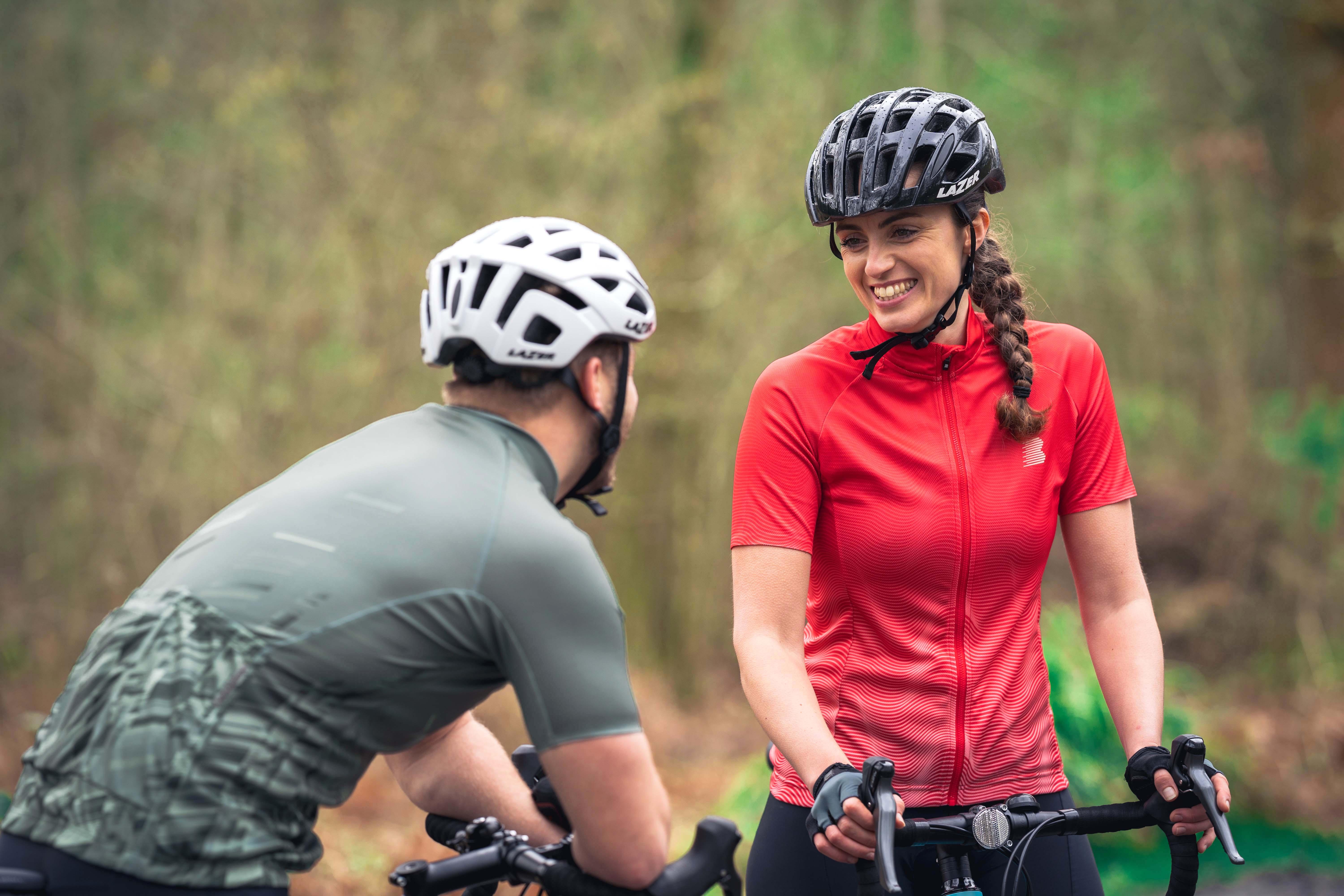 Boardman Ladies Cycling Jersey, Coral Red