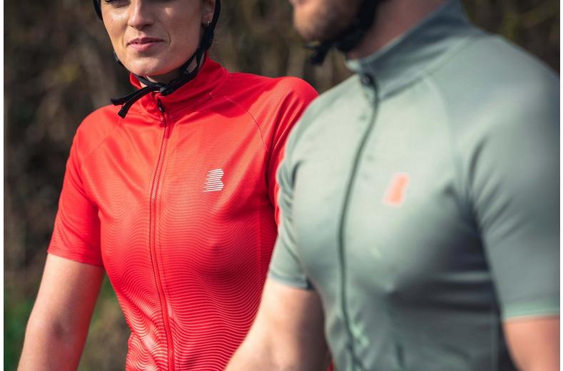 Boardman Ladies Cycling Jersey, Coral Red Boardman Ladies Cycling Jersey, Coral Red