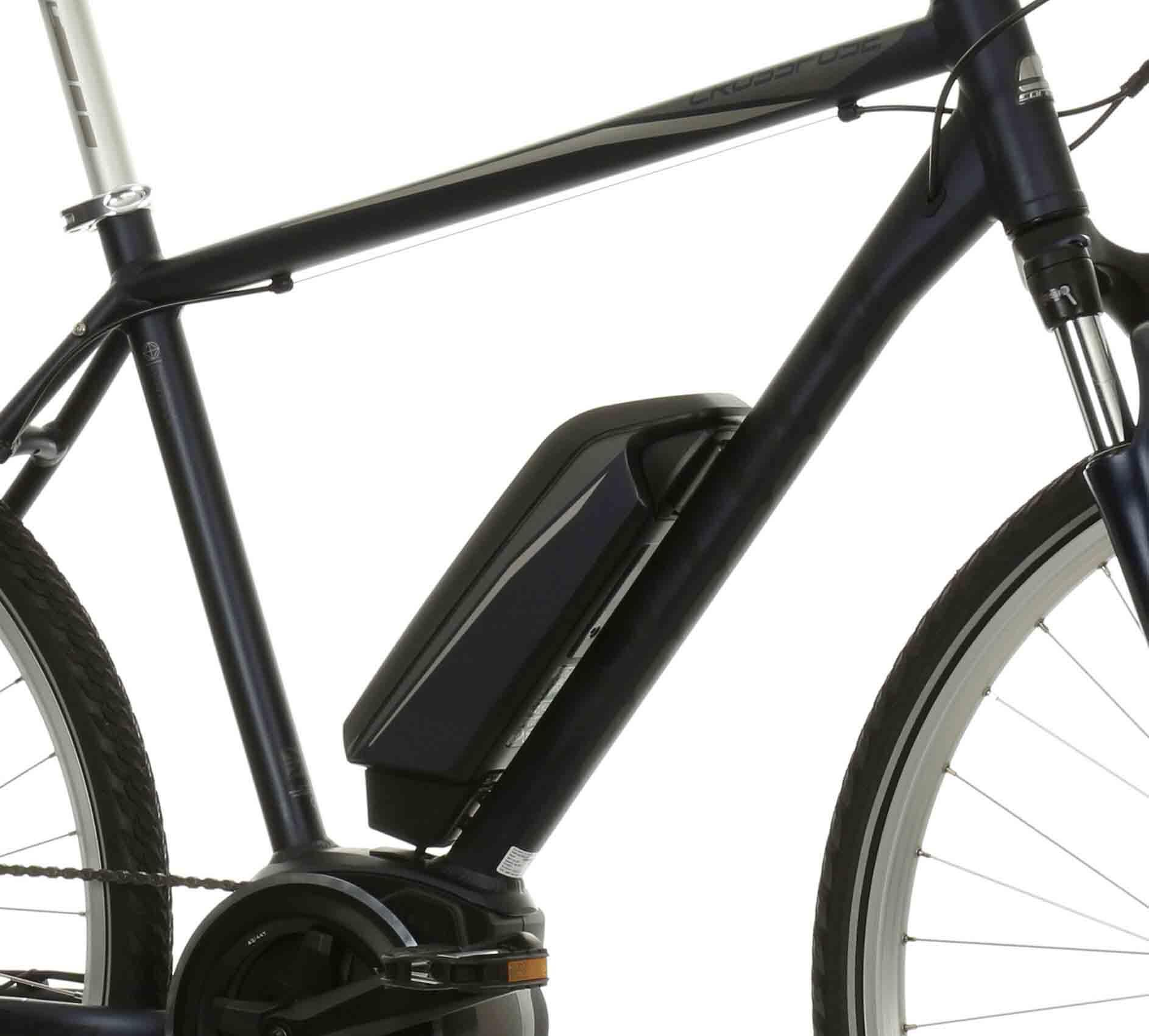 Second Hand Grade B - Carrera Crossfuse Mens Electric Hybrid Bike - S Frame