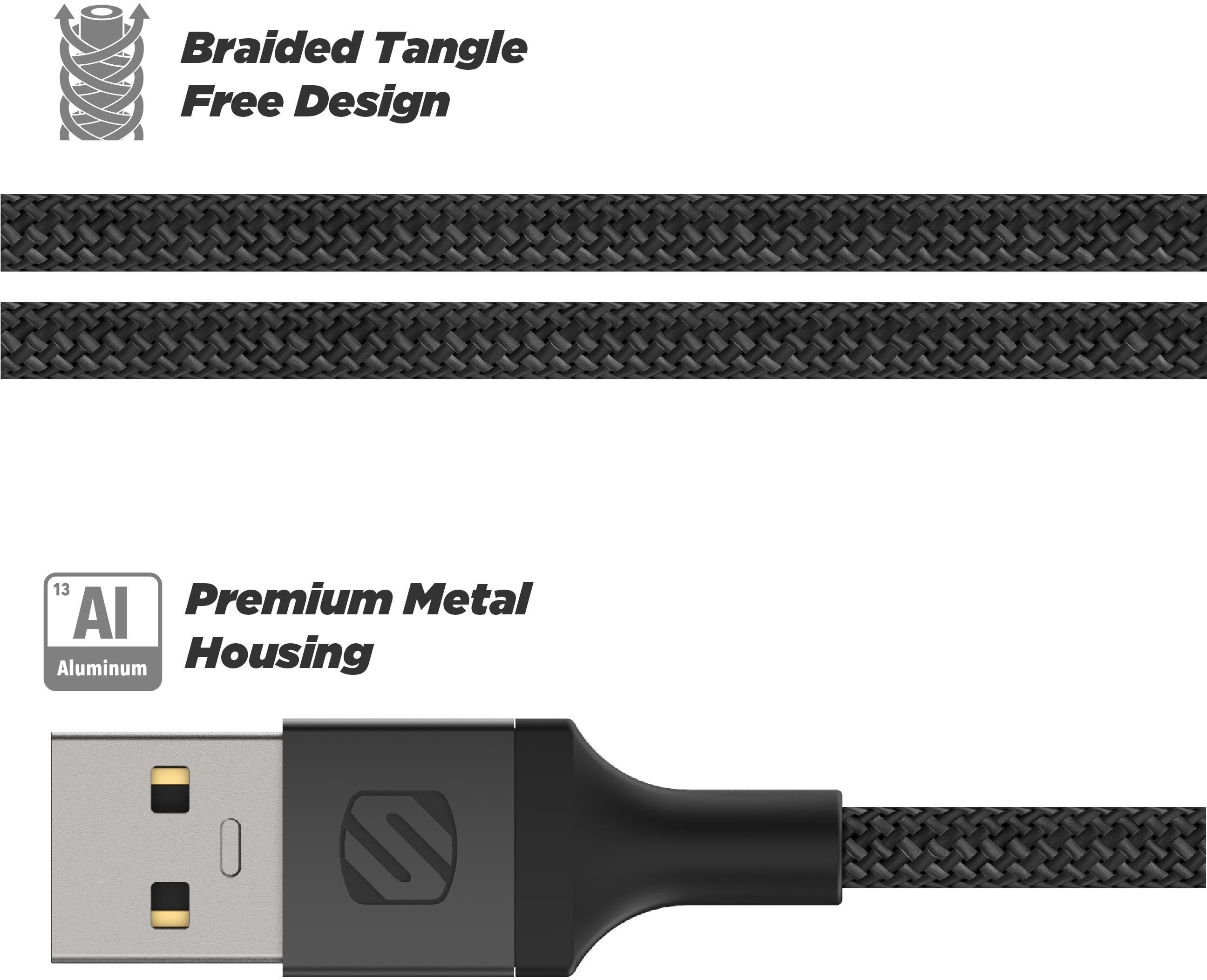 Scosche 3.5mm Aux to USB-C Audio Cable