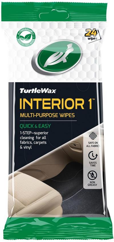 Turtle Wax Interior 1 MP Cleaner Wipes