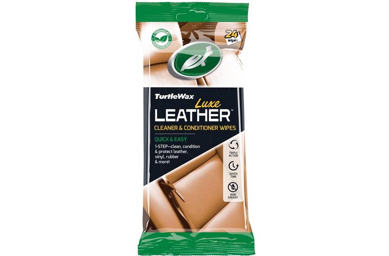 Turtle Wax Luxe Leather Cleaner & Conditioner Wipes Turtle Wax Luxe Leather Cleaner & Conditioner Wipes