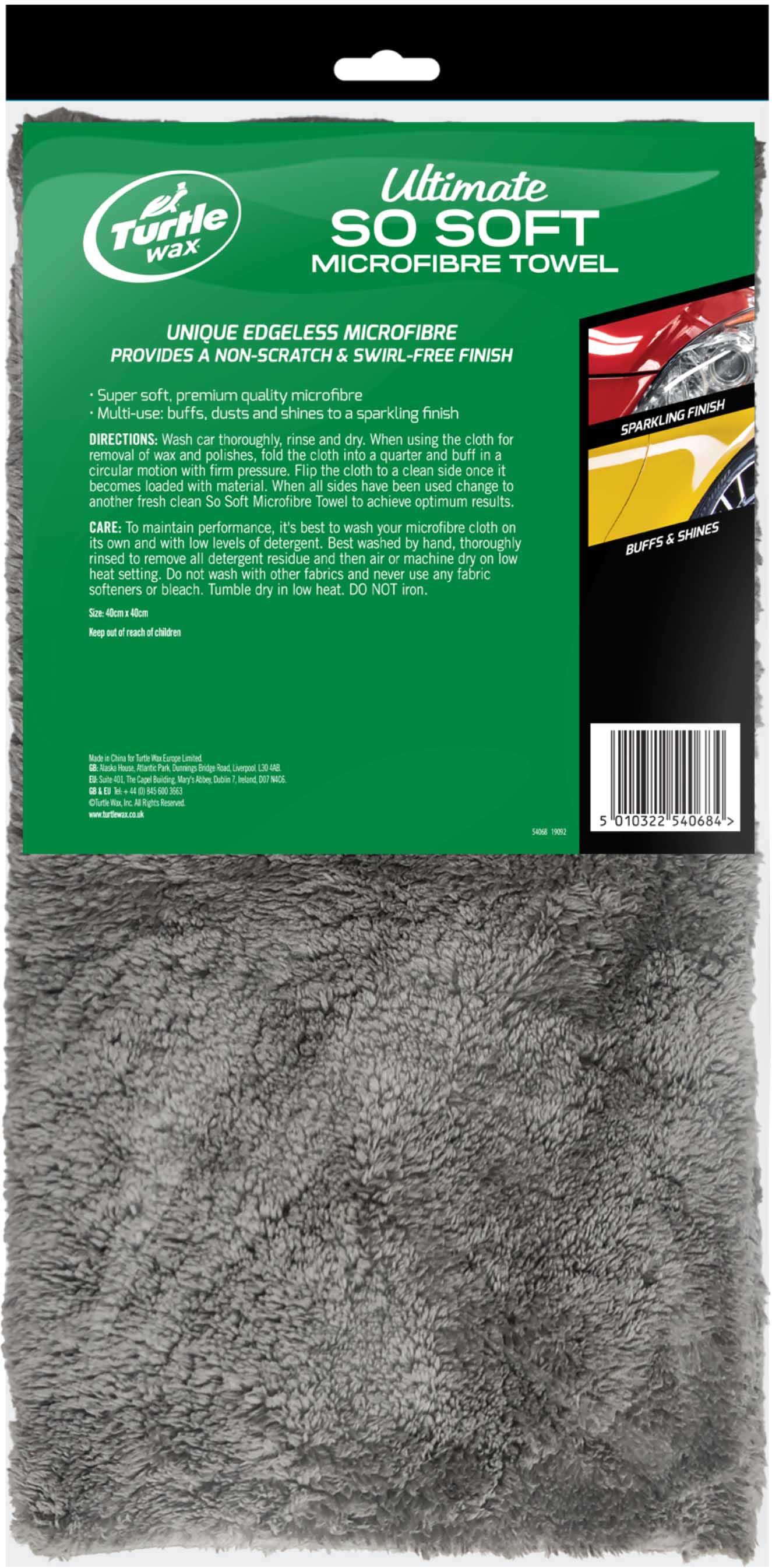 Turtle Wax Edgeless Microfibre Buff