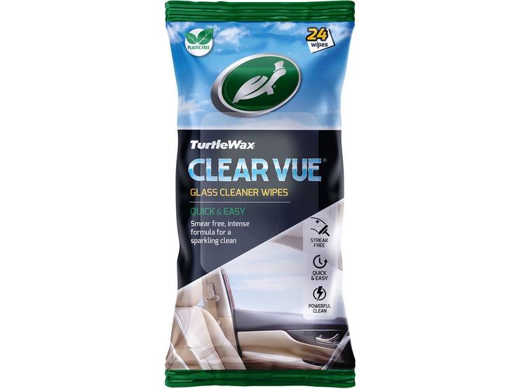 Turtle Wax CLEARVUE Glass Cleaner Wipes