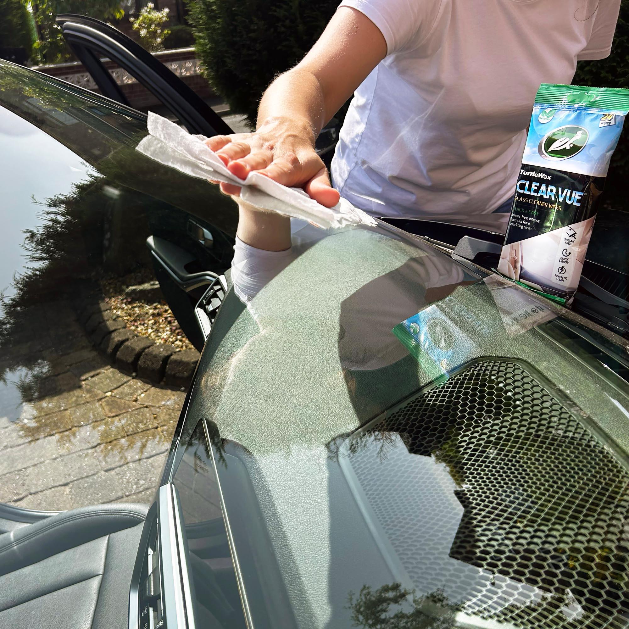 Turtle Wax CLEARVUE Glass Cleaner Wipes