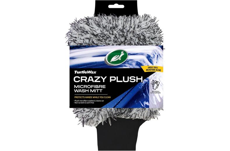 Turtle Wax Plush Microfibre Wash Mitt Turtle Wax Plush Microfibre Wash Mitt