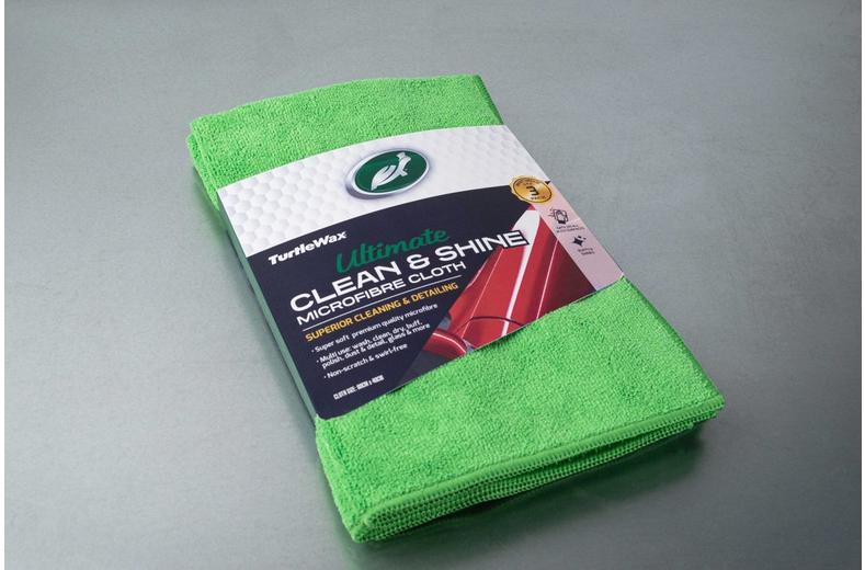 Turtle Wax Clean & Shine Microfibre Cloths X3 Turtle Wax Clean & Shine Microfibre Cloths X3