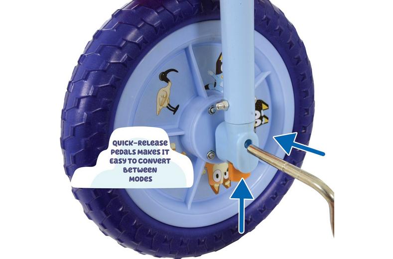 Bluey 2 in 1 Balance Bike - 10" Wheel Bluey 2 in 1 Balance Bike - 10" Wheel