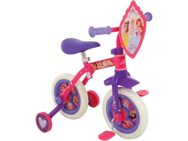 Disney Princess 2 in 1 Balance Bike - 10" Wheel