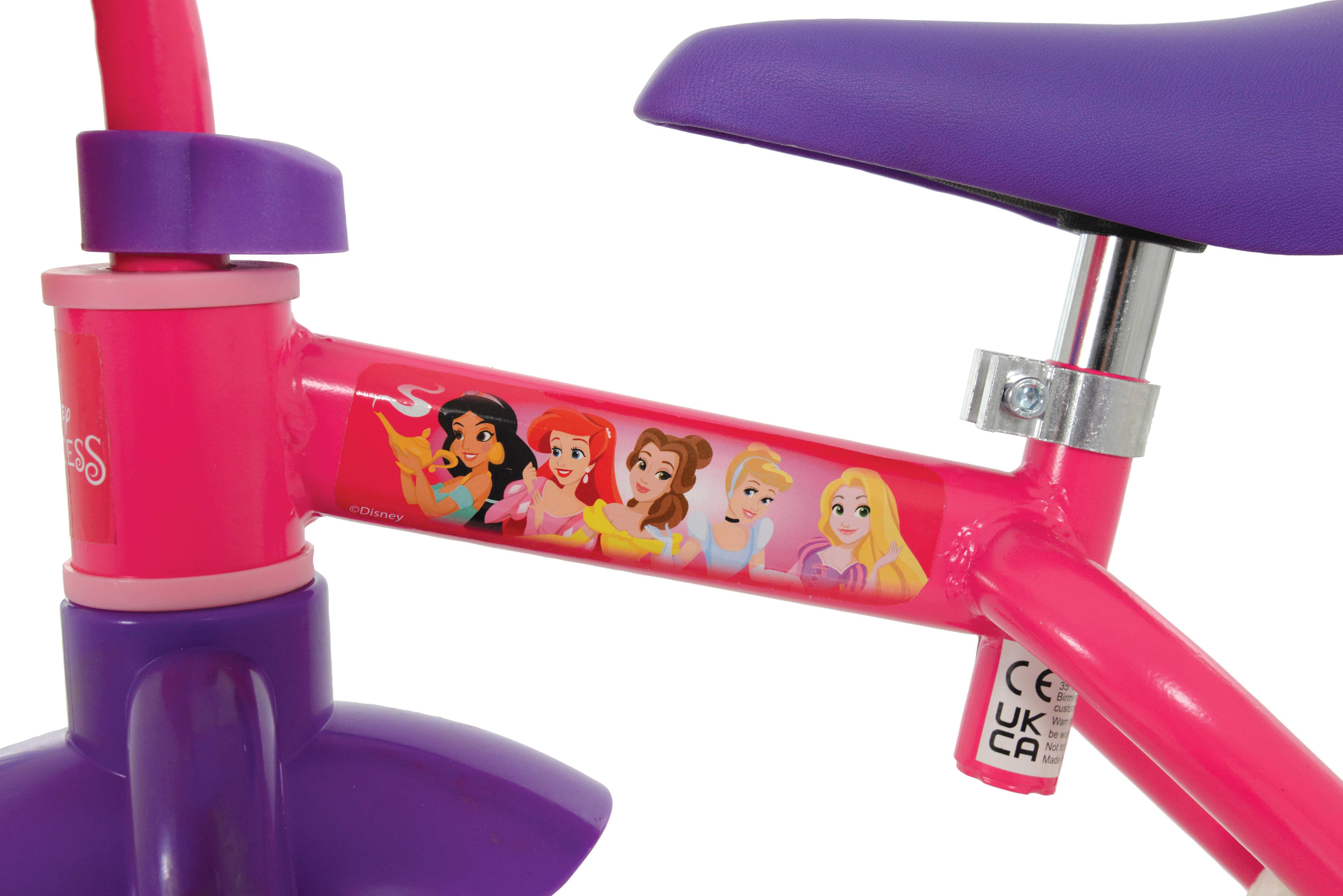 Disney Princess 2 in 1 Balance Bike - 10" Wheel
