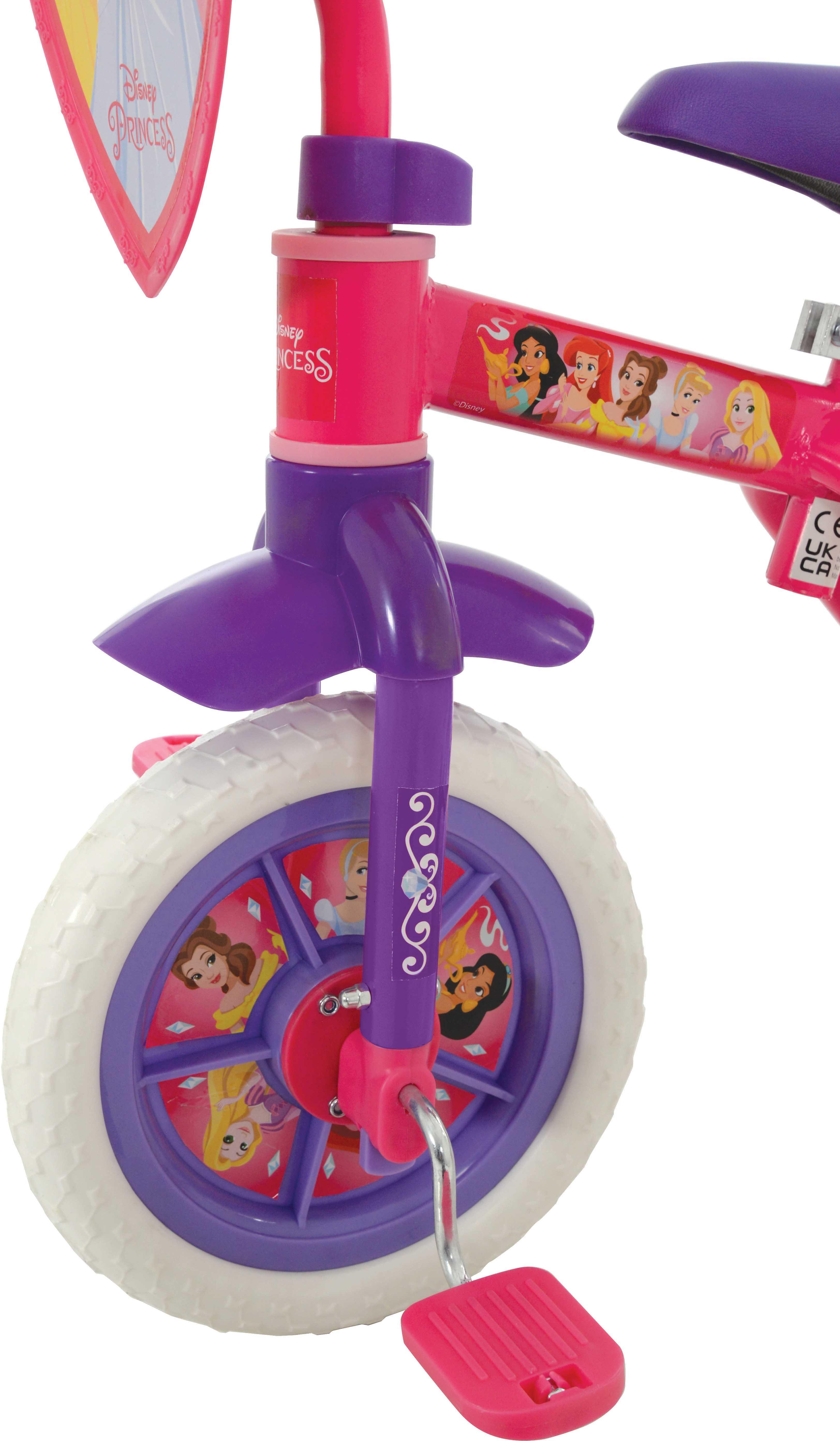Disney Princess 2 in 1 Balance Bike - 10" Wheel