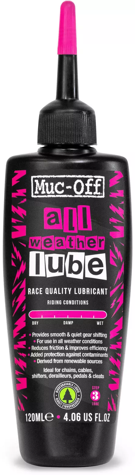 Muc Off All Weather Chain Lube 120ml Halfords UK