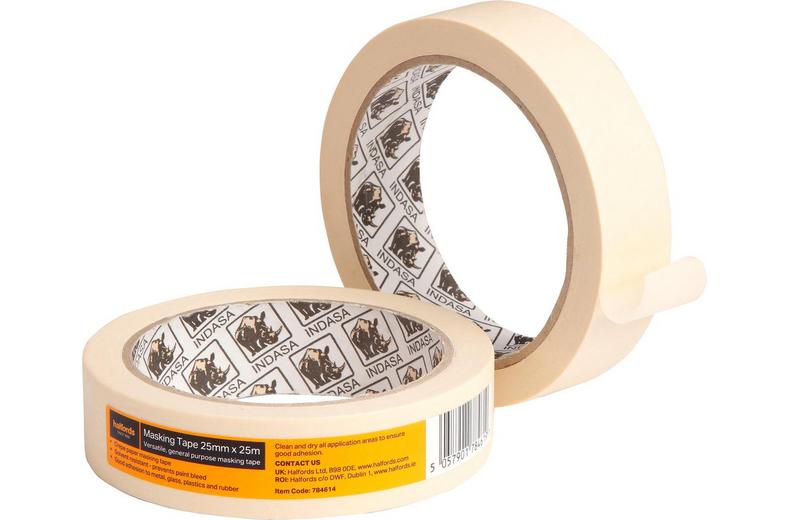 Halfords Masking Tape 25mm x25m Halfords Masking Tape 25mm x25m
