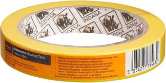 Halfords Automotive Masking Tape 18mm x 25m