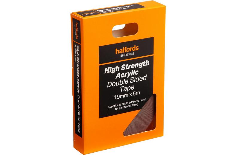 Halfords Double Sided Trim Tape 19mm x 5m Halfords Double Sided Trim Tape 19mm x 5m