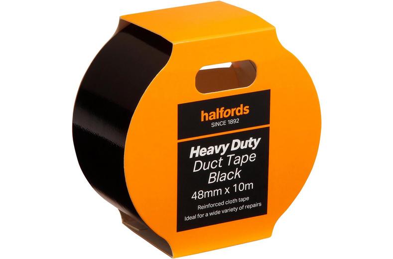 Hal H/D Duct Tape Black, 48mm x 10m Hal H/D Duct Tape Black, 48mm x 10m