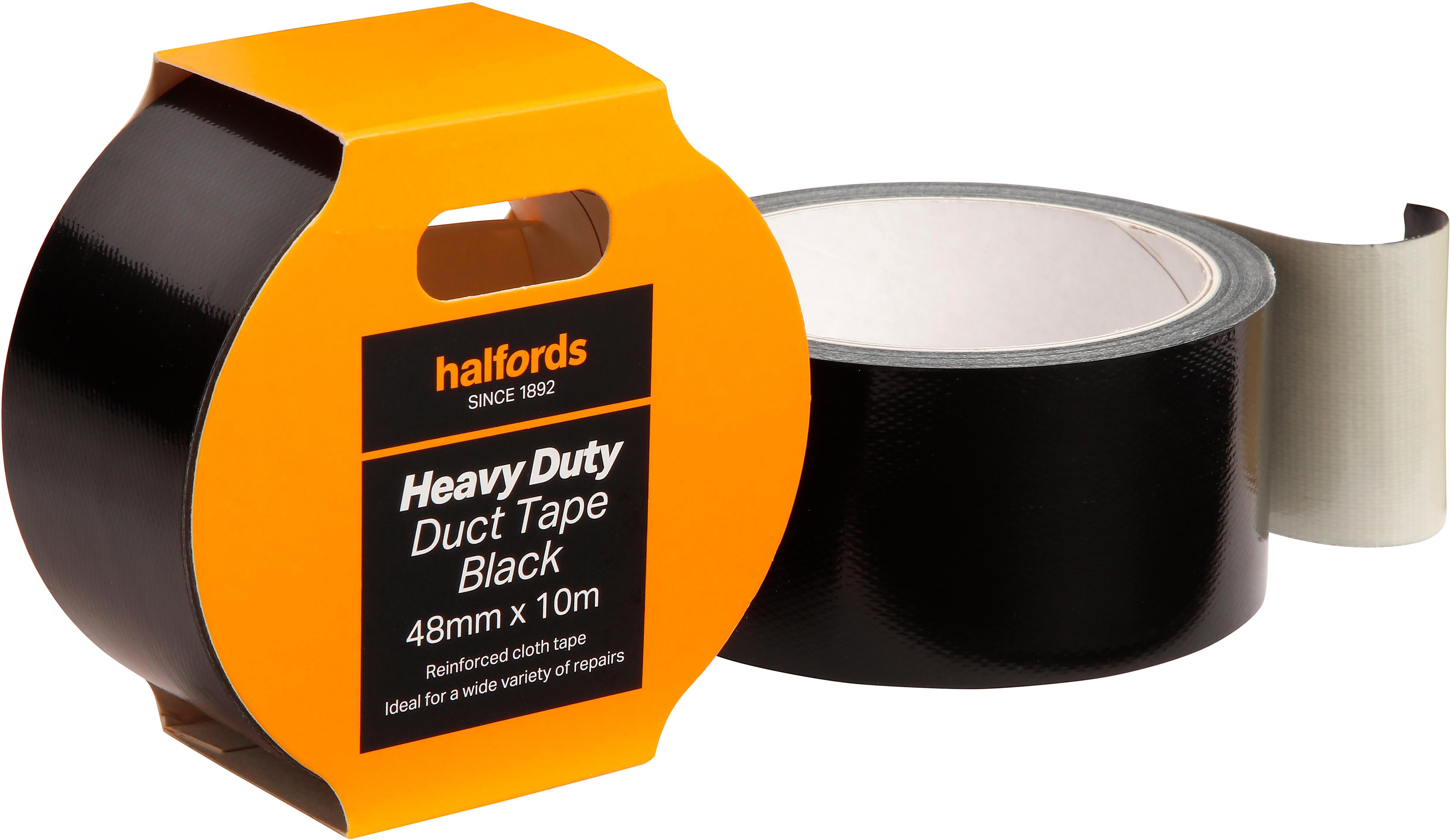 Hal H/D Duct Tape Black, 48mm x 10m