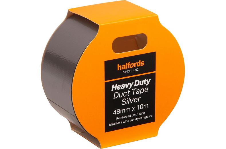 Hal H/D Duct Tape, Silver, 48mm x 10m Hal H/D Duct Tape, Silver, 48mm x 10m