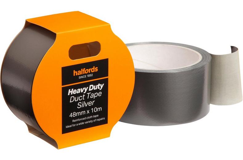 Hal H/D Duct Tape, Silver, 48mm x 10m Hal H/D Duct Tape, Silver, 48mm x 10m