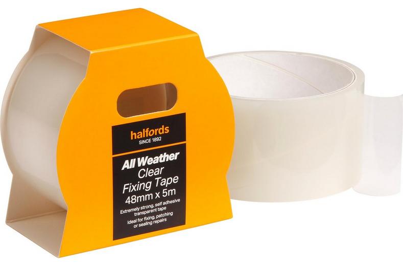 All Weather Clear Fixing Tape 48mm x 5m All Weather Clear Fixing Tape 48mm x 5m