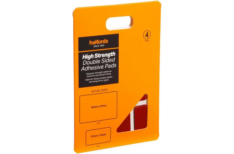Halfords High Strength Double Sided Pads Halfords High Strength Double Sided Pads