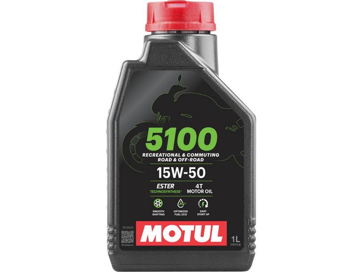 Motul 5100 4T 15W-50 Oil 1L