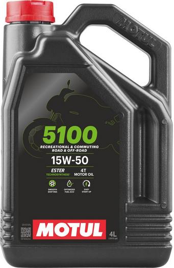 Motul 5100 4T 15W-50 Oil 4L
