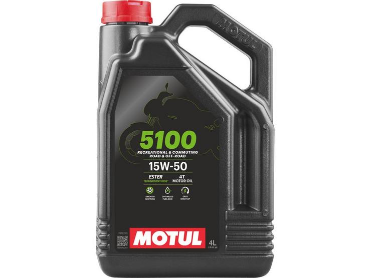 Motul 5100 4T 15W-50 Oil 4L