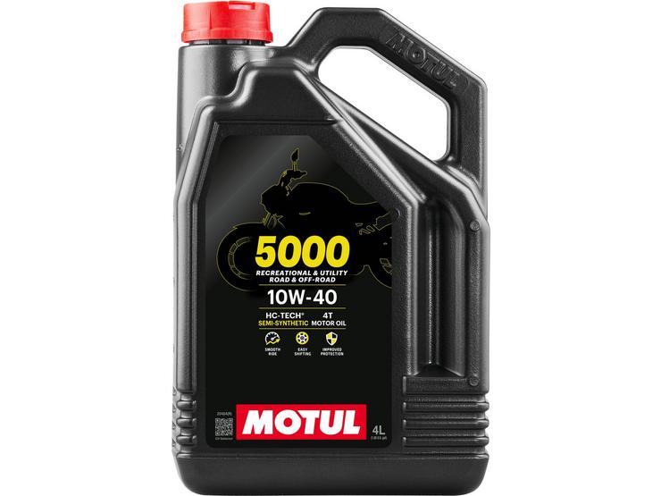 Motul 5000 4T 10W-40 Oil 1L