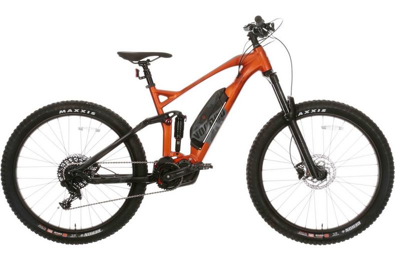 Refurbished Grade C - Voodoo Zobop E-Shimano Full Suspension Electric Mountain Bike - S, M, L Frames Refurbished Grade C - Voodoo Zobop E-Shimano Full Suspension Electric Mountain Bike - S, M, L Frames