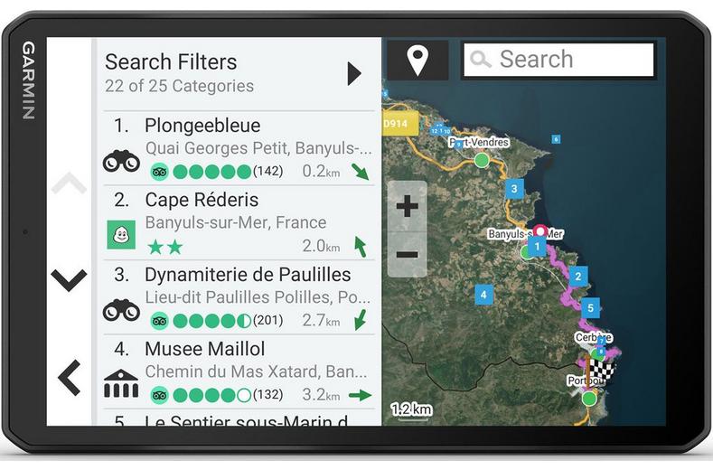 Garmin Camper 895 Motorhome Sat Nav Garmin Camper 895 Motorhome Sat Nav