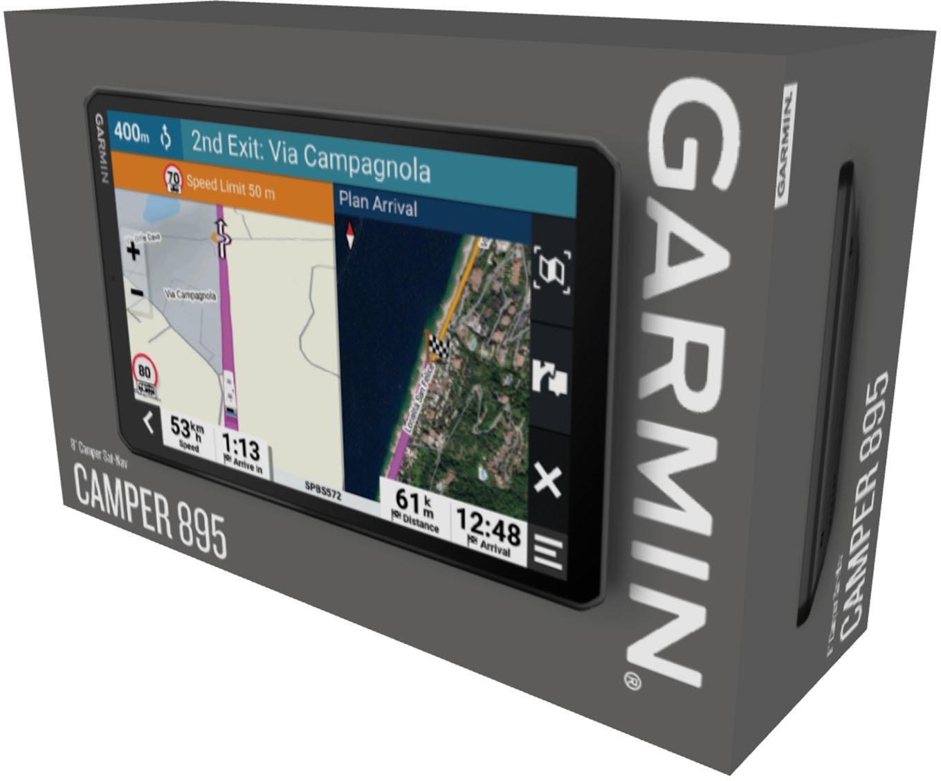 Garmin Camper 895 Motorhome Sat Nav