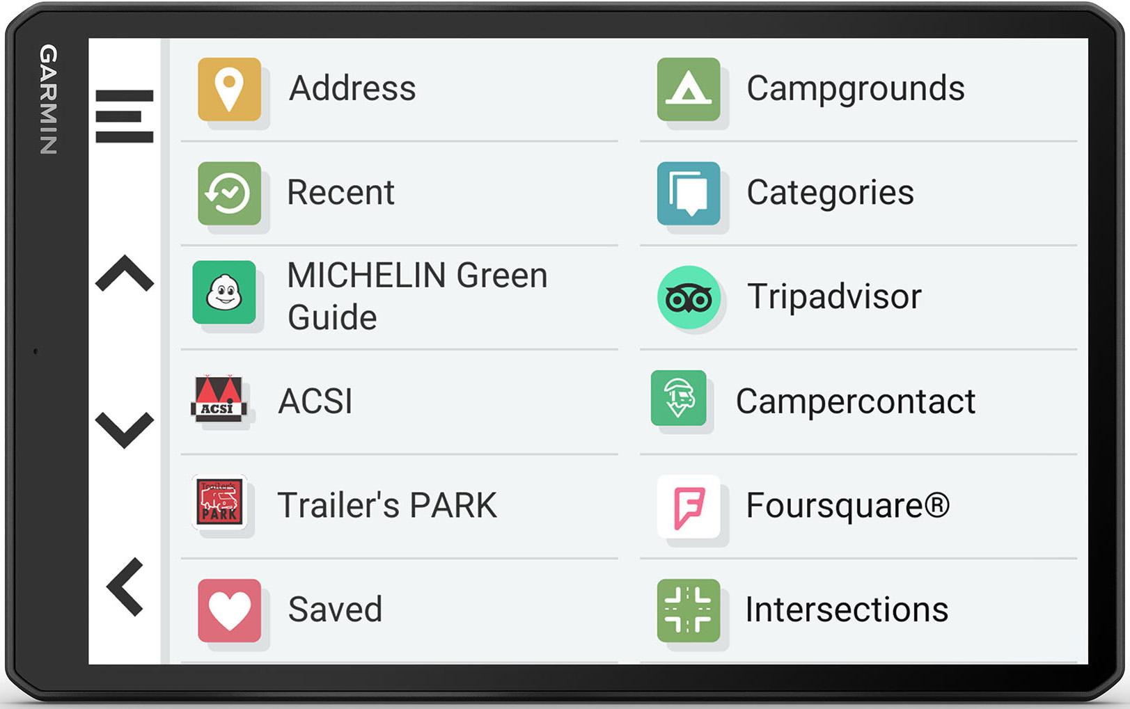 Garmin Camper 1095 Motorhome Sat Nav
