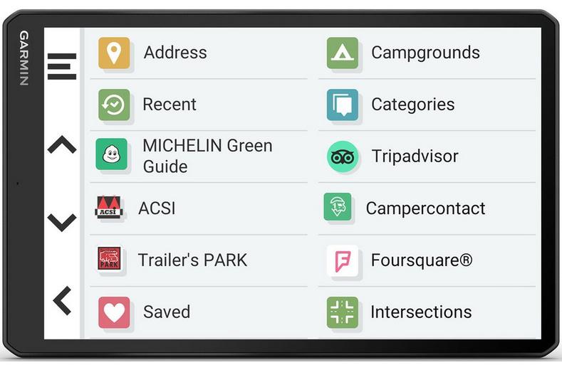 Garmin Camper 1095 Motorhome Sat Nav Garmin Camper 1095 Motorhome Sat Nav