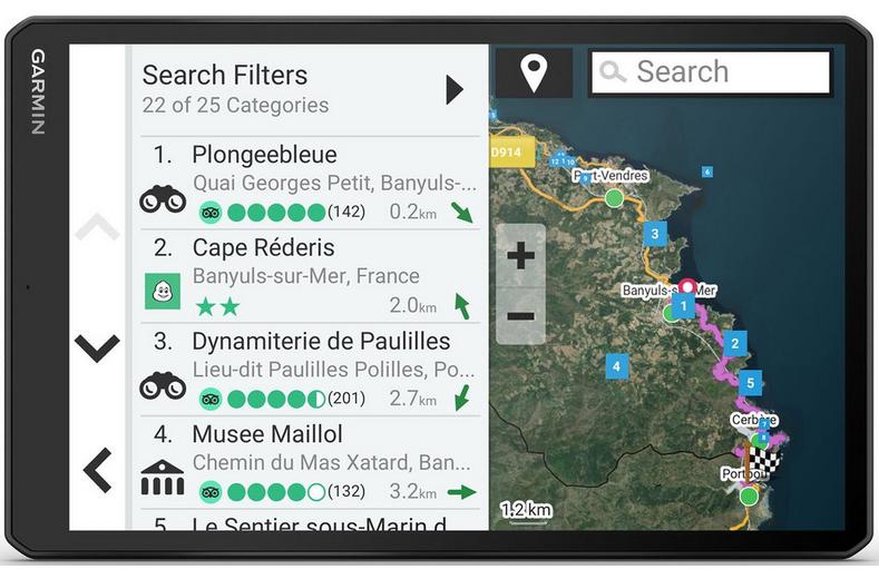 Garmin Camper 1095 Motorhome Sat Nav Garmin Camper 1095 Motorhome Sat Nav