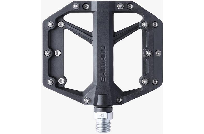 Shimano PD-GR400 Flat Pedals, Black Shimano PD-GR400 Flat Pedals, Black