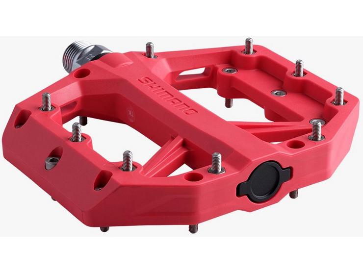 Shimano PD-GR400 Flat Pedals, Red