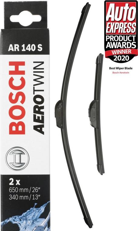 Bosch AR140S Wiper Blade Front Pair Halfords IE