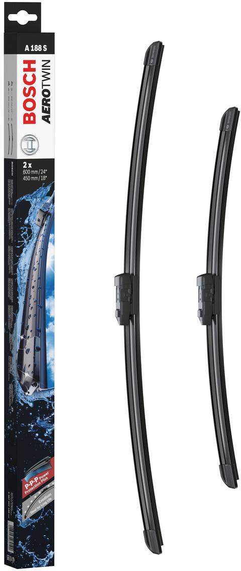 Bosch A188S Wiper Blade - Front Pair
