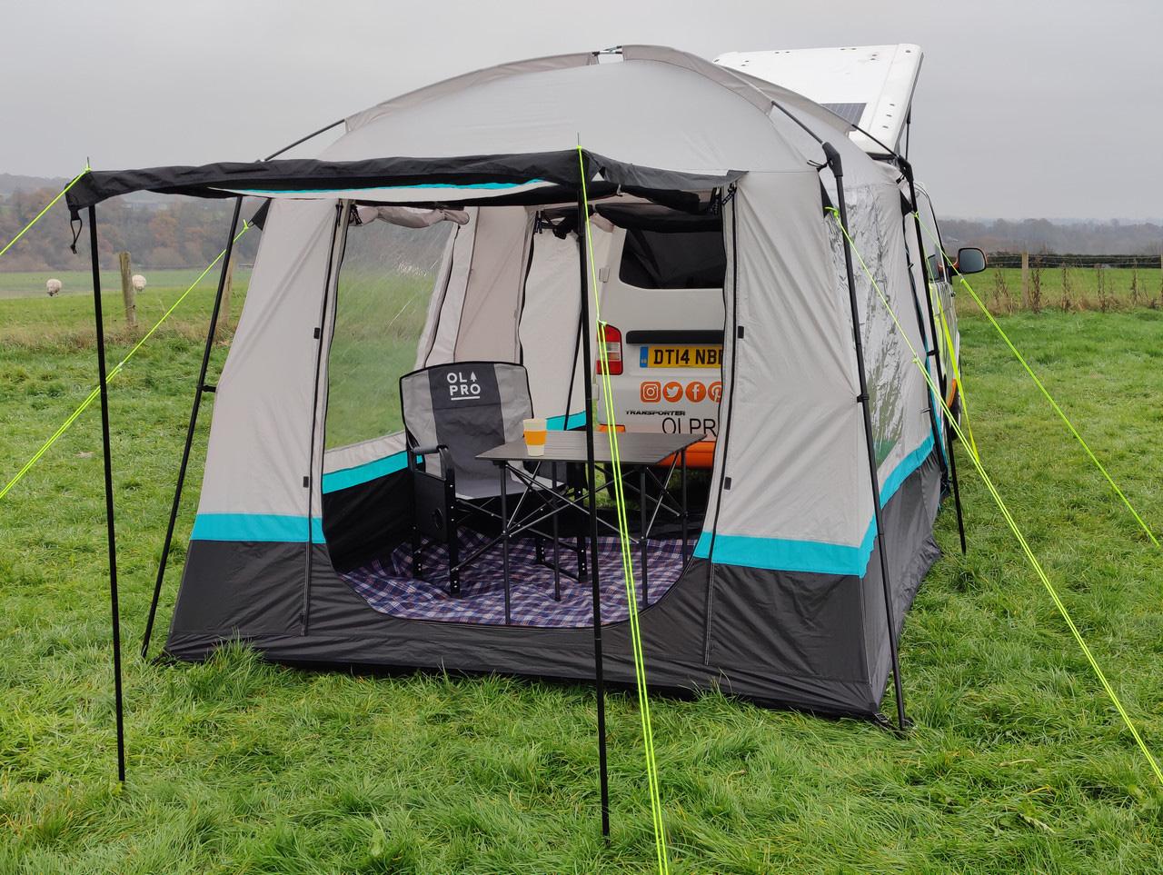 Olpro Snug Poled Tailgate Awning
