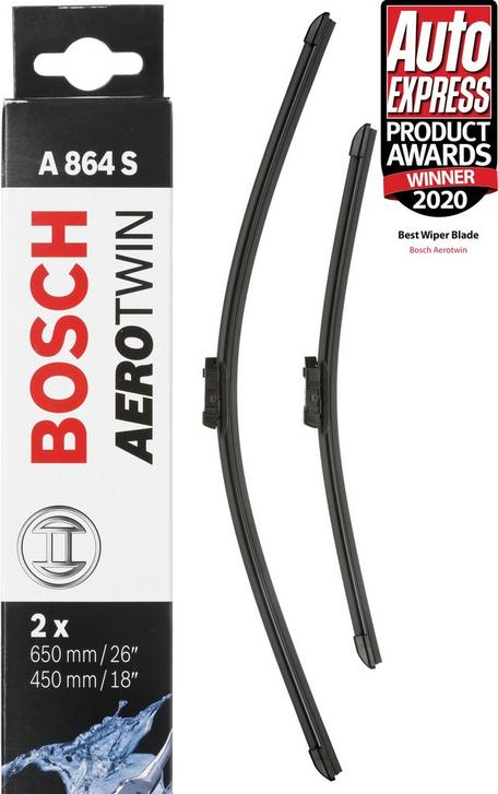 Bosch Aerotwin A863S - Set of Front Wiper Blades for Malaysia