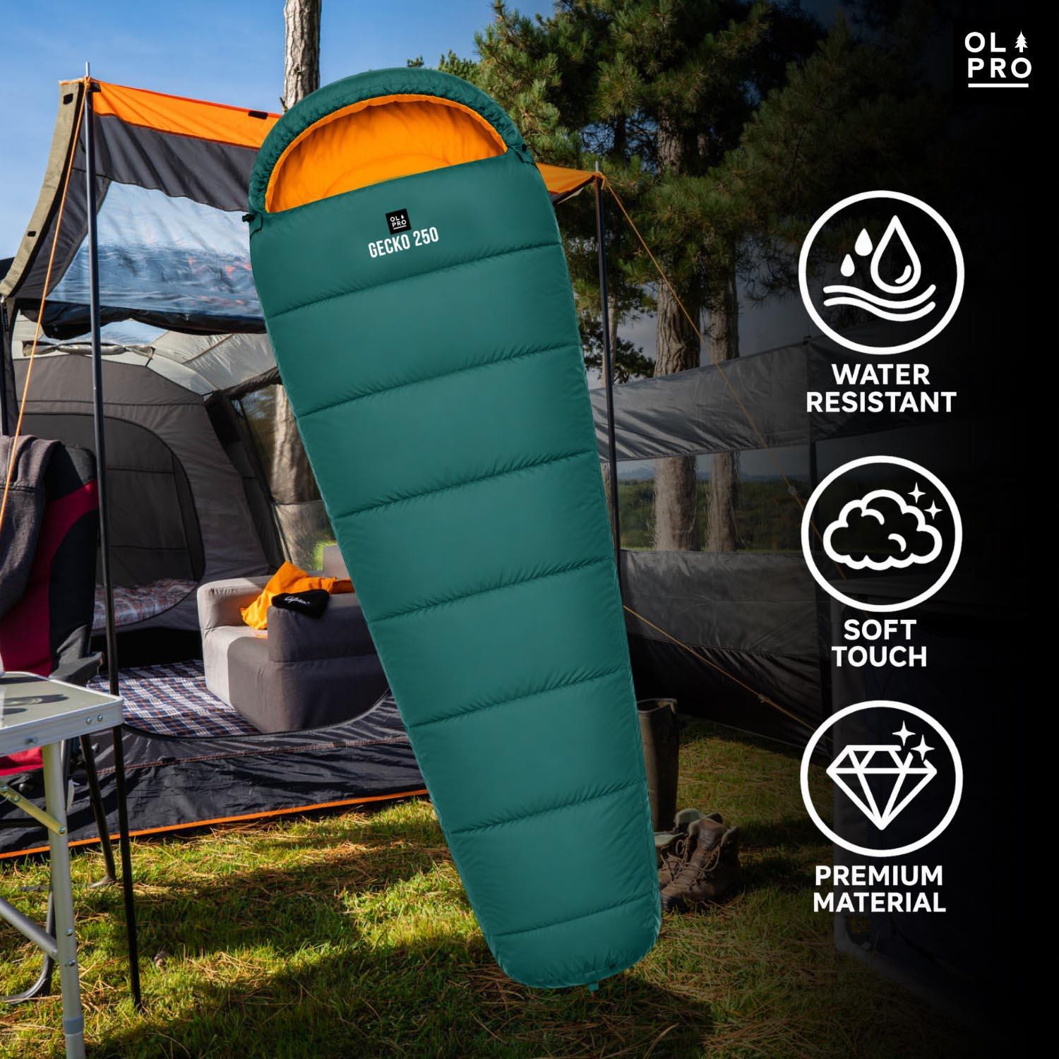 Olpro Gecko 250 Mummy Sleeping Bag