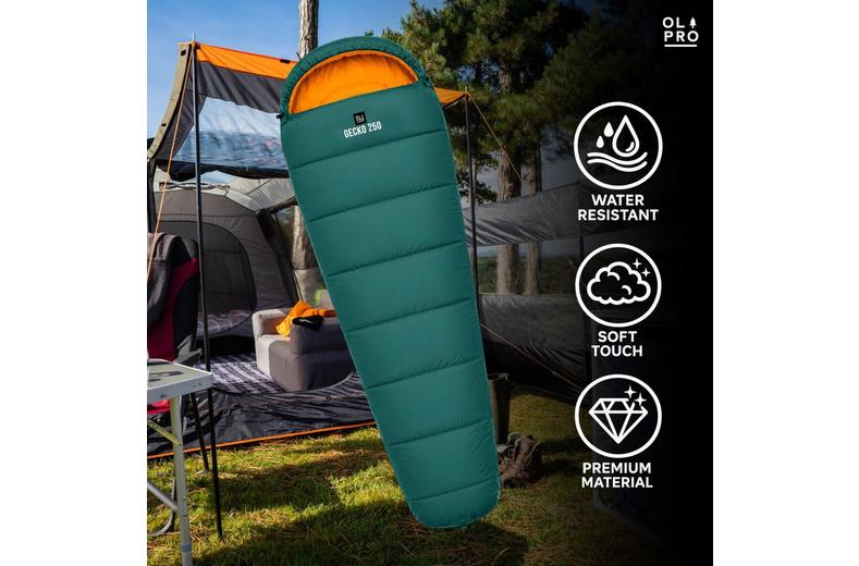 Olpro Gecko 250 Mummy Sleeping Bag Olpro Gecko 250 Mummy Sleeping Bag