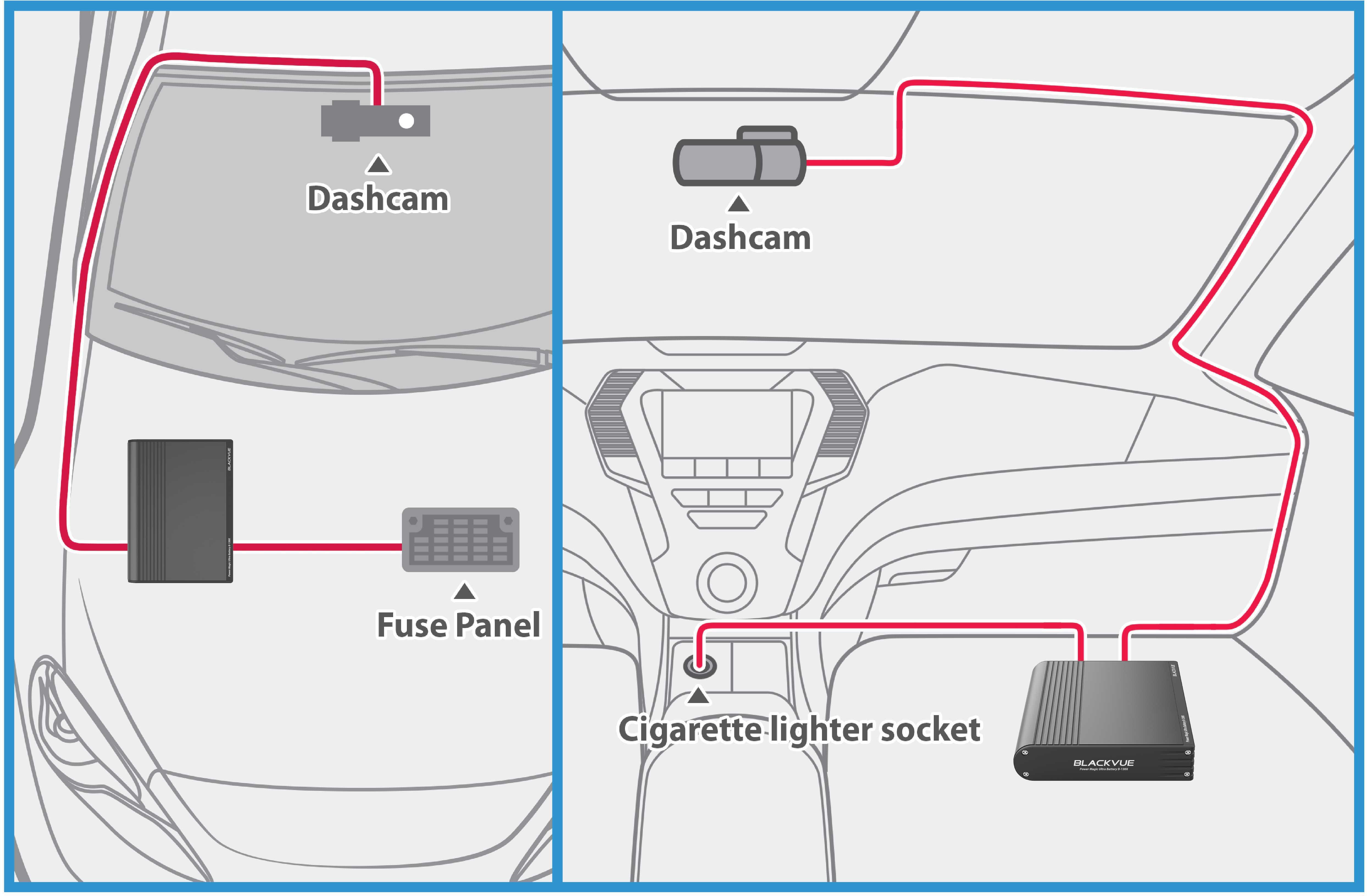 BlackVue B-130X Battery