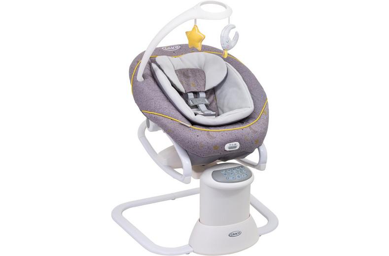 Graco All Ways Soother 2-in-1 Soother and Rocker - Stargazer Graco All Ways Soother 2-in-1 Soother and Rocker - Stargazer