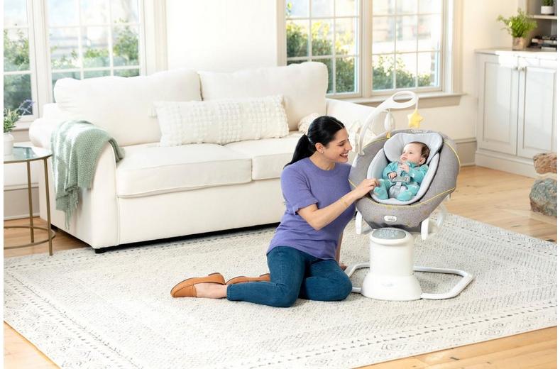 Graco All Ways Soother 2-in-1 Soother and Rocker - Little Adventures Graco All Ways Soother 2-in-1 Soother and Rocker - Little Adventures