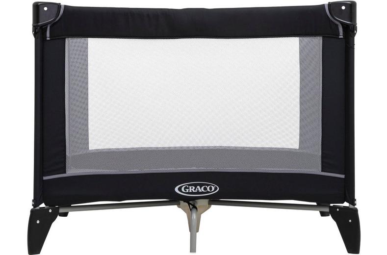 Graco Compact Travel Cot - Black/Grey Graco Compact Travel Cot - Black/Grey