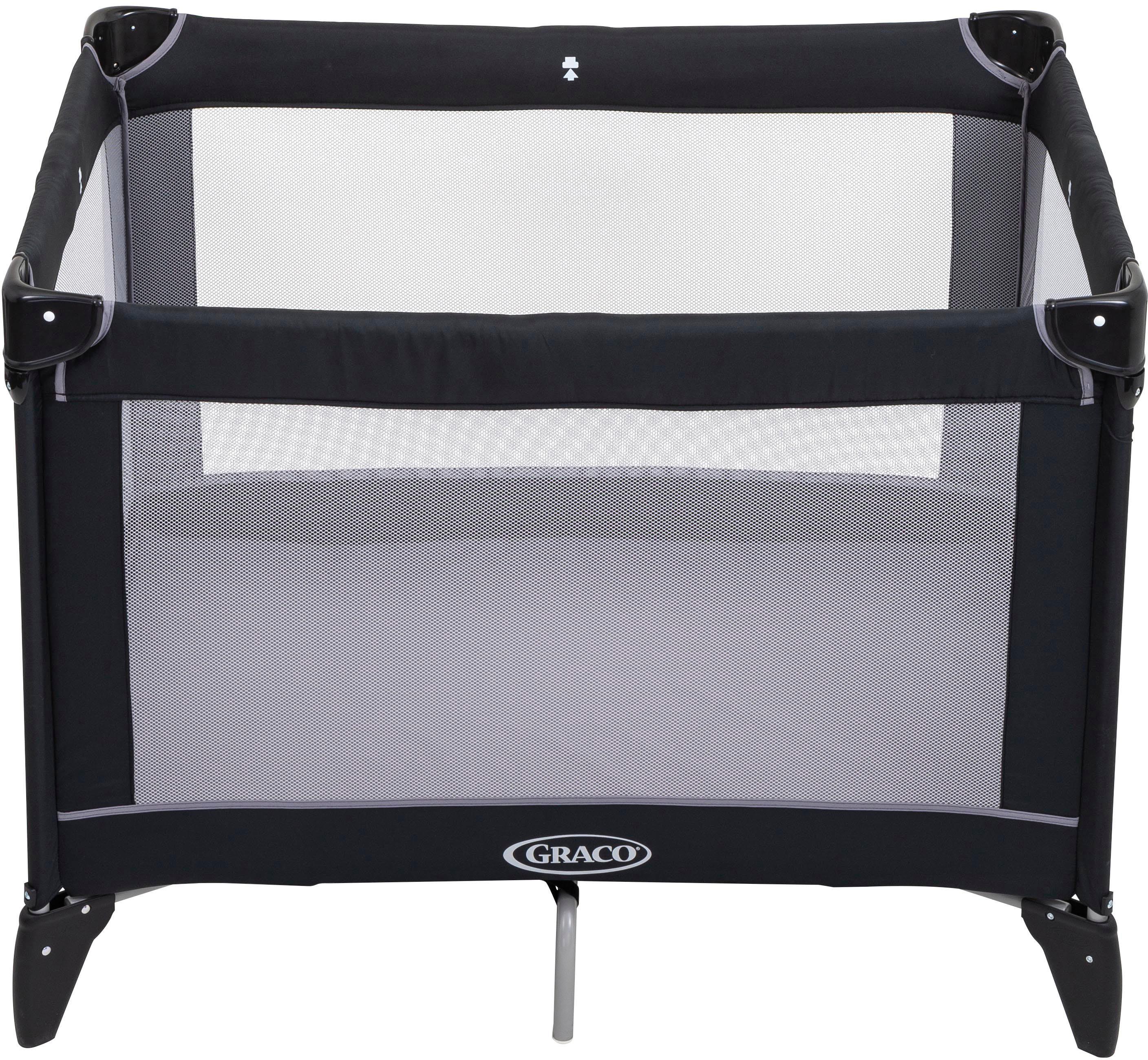 Graco Compact Travel Cot - Black/Grey
