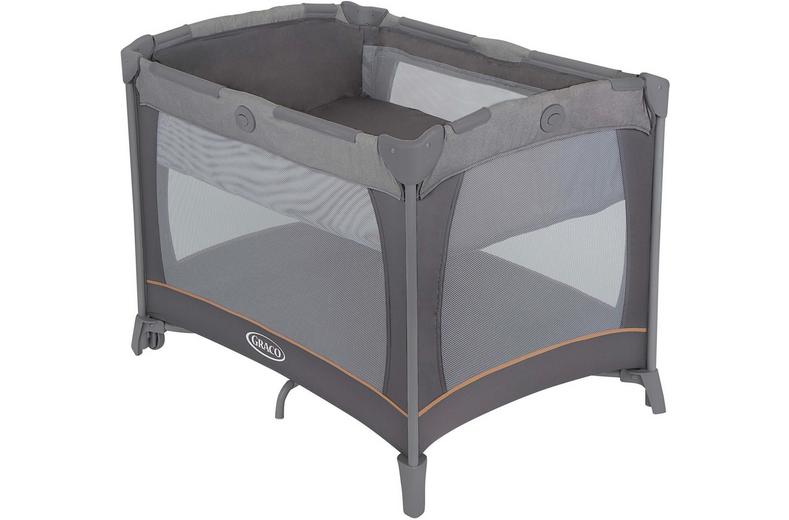 Graco Contour Bassinet Travel Cot - Pebble Graco Contour Bassinet Travel Cot - Pebble