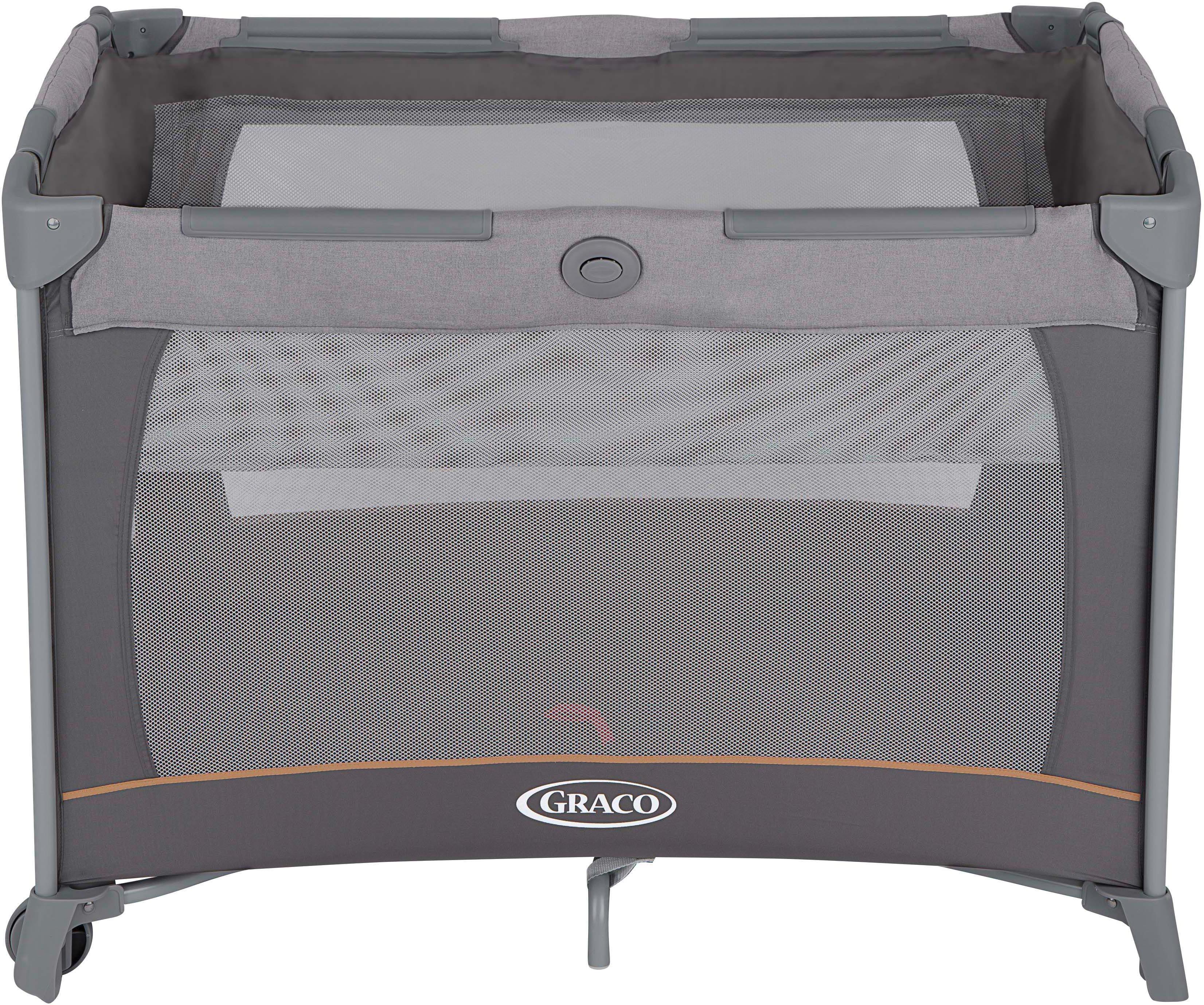 Graco Contour Bassinet Travel Cot - Pebble